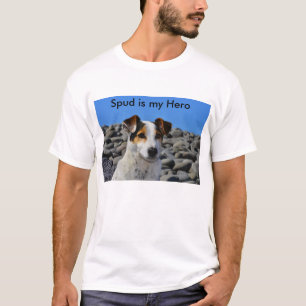spud私の英雄です tシャツ
