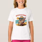Spudos Dias オリジナルプリント Tシャツ (正面)