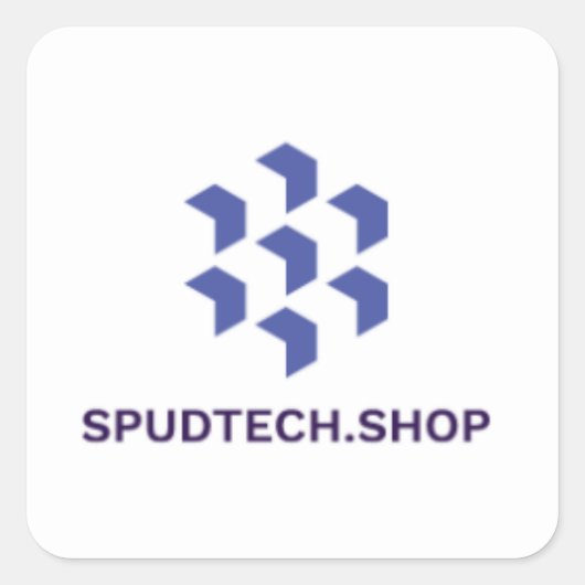 SpudTech.Shopスタンプ スクエアシール (正面)