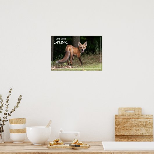 SPUNKで生活する ポスター (キッチン)