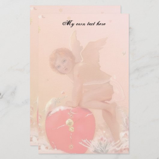 Spunky Cupid 便箋 (正面/裏面)