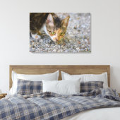 Spurensuche キャンバスプリント (インサイチュ (寝室))