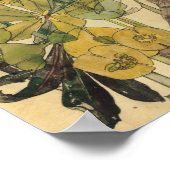 Spurge With Yham Flowers Charles Rennie Mackintosh ポスター (角)