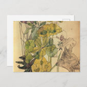 Spurge With Yham Flowers Charles Rennie Mackintosh ポストカード (正面/裏面)