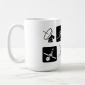 Sputnik コーヒーマグカップ (左)