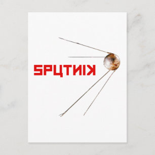 SPUTNIK -宇宙/ソロシアのフトユニオン/テクノロジー ポストカード