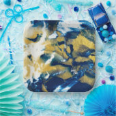 SPWWグリーミングインジゴ紙プレート ペーパープレート (パーティー)