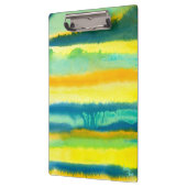 SPWWタンゴエティエーズティール（緑がかった色）グリーン&オレンジ クリップボード (左)