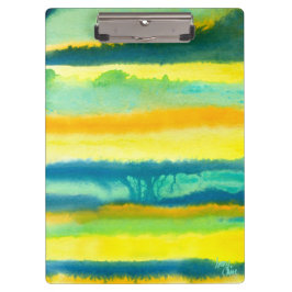 SPWWタンゴエティエーズティール（緑がかった色）グリーン&オレンジ クリップボード