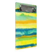 SPWWタンゴエティエーズティール(緑がかった色)グリーン&オレンジ ミニクリップボード (アングル)