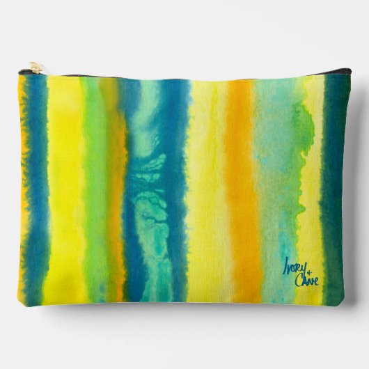 SPWWタンゴードティエアクラージプリントカットソーバッグ アクセサリーポーチ (正面)