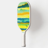 SPWWタンゴードティエーズティール（緑がかった色）&オレンジピックボールパドル ピックルボールラケット (左)