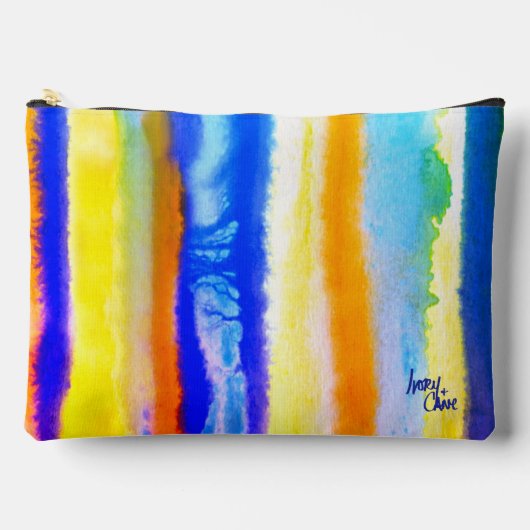 SPWWホライゾンラージプリントカットソーバッグ アクセサリーポーチ (正面)