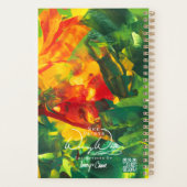 SPWWメルロードモーメントスパイラルスモール月プランナー プランナー手帳 (裏面)