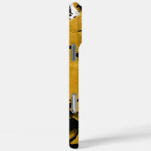 SPWW点火ソウルブラック&金ゴールド抽象芸術 Case-Mate iPhoneケース (裏面 / 右)