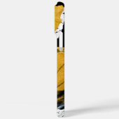 SPWW点火ソウルブラック&金ゴールド抽象芸術 Case-Mate iPhoneケース (裏面 / 左)