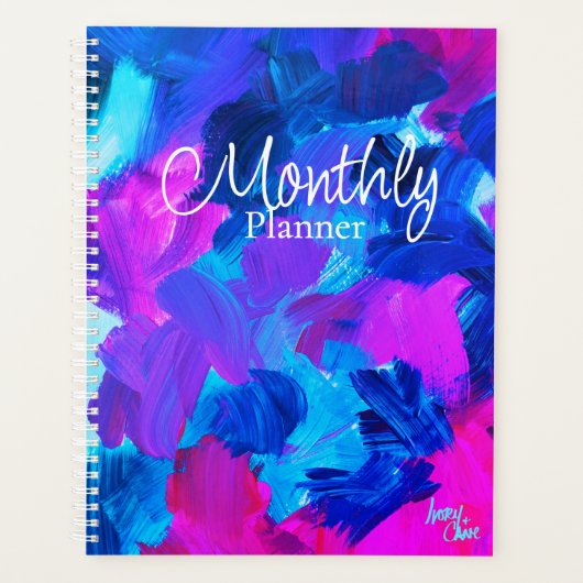 SPWW電気ビーズラージ月次プランナー プランナー手帳 (正面)