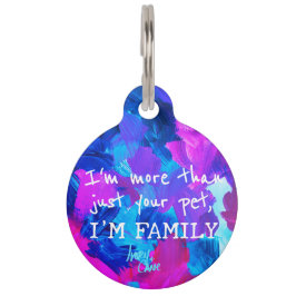 SPWW電気ビーブスラウンドペットタグ ペット　ネームタグ