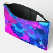 SPWW電気ビーブラージプリントカットソーバッグ アクセサリーポーチ (見開き)