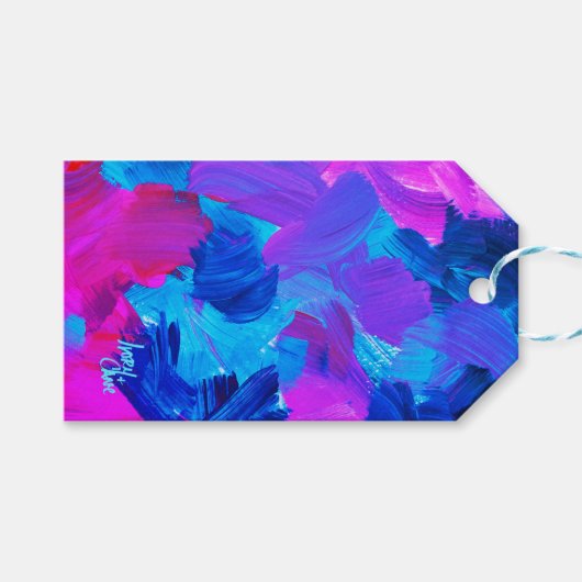 SPWW 電気的なバイブス ギフトタグ (正面(横))