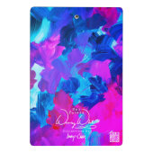 SPWW Electric Vibesミニクリップボード ミニクリップボード (裏面)