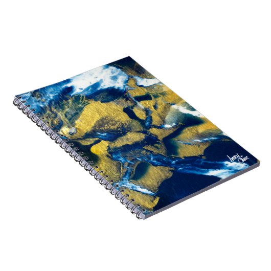 SPWW Gleaming Indigo Spiral Journal Notebook ノートブック (右側)