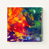 SPWW Psychedelic Spiral, Spiral Notebook ノートブック (裏面)