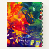 SPWW Psychedelic Spiral, Spiral Notebook ノートブック (裏面)