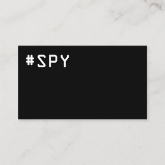 #SPY -テレホンカード 名刺