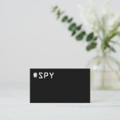 #SPY -テレホンカード 名刺 (スタンド正面)