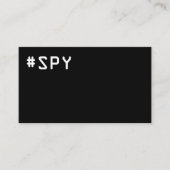 #SPY -テレホンカード 名刺 (正面)