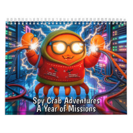 Spy Crab Adventures – A Year of Missions カレンダー