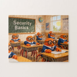 Spy Crab Classroom Learning Essential Security Bas ジグソーパズル