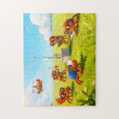 Spy Crabs Learning How Weather Station Works ジグソーパズル (縦)