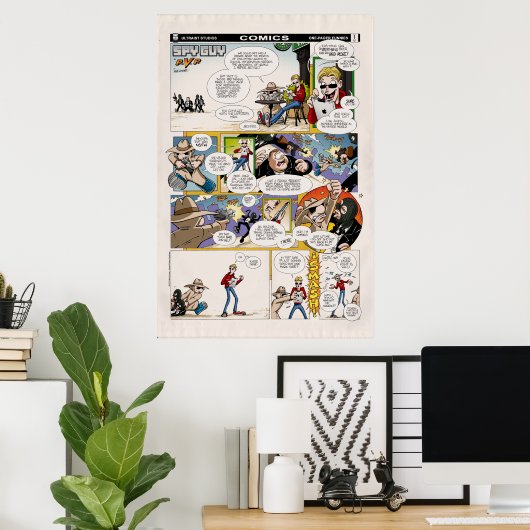 SPY GUY: One-Pager Funnies #1 ポスター (ホームオフィス)