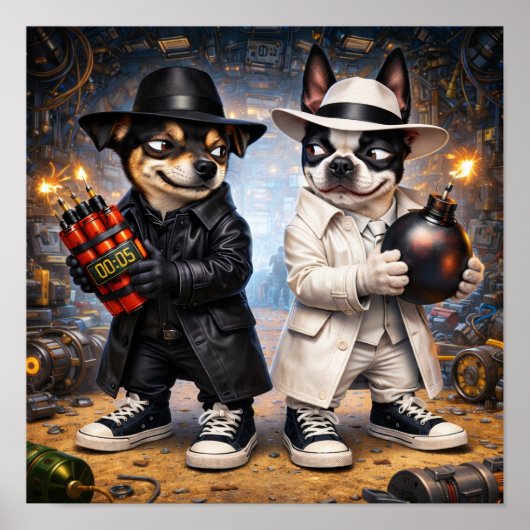 "Spy vs. Spy" (3) ポスター (正面)