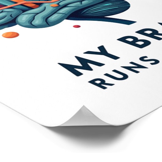 SQLに関す走るマイブレイン – Data Team ポスター (角)