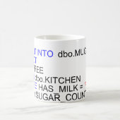 SQLサーバープログラマーコーヒー・マグ コーヒーマグカップ (中央)