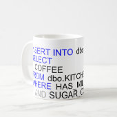 SQLサーバープログラマーコーヒー・マグ コーヒーマグカップ (正面左)