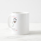 SQLユーモアが楽しめるコーヒーマグカップ コーヒーマグカップ (正面左)