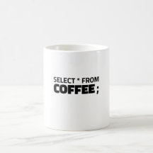SQL コーヒー コード デザイン | SELECT クエリ