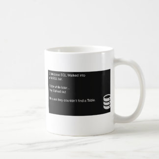 SQL Computer Mug コーヒーマグカップ