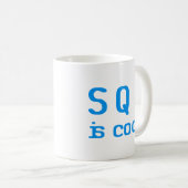 SQL is cool コーヒーマグカップ (正面右)