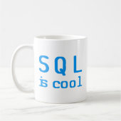 SQL is cool コーヒーマグカップ (左)