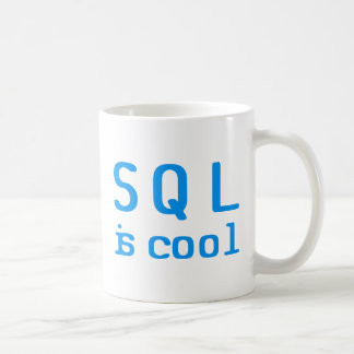 SQL is cool コーヒーマグカップ