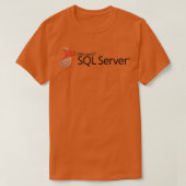 SQL Serverのロ高品質ゴ Tシャツ (デザイン正面)
