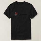 SQL Serverのロ高品質ゴ Tシャツ (デザイン正面)