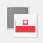 SqPolish《鳥》ハヤブサフラッグスクエアマグネット マグネット (正面/裏面)