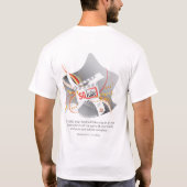 SQTube 2008年-メンズ白 Tシャツ (裏面)