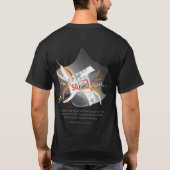 SQTube 2008年-メンズ黒 Tシャツ (裏面)